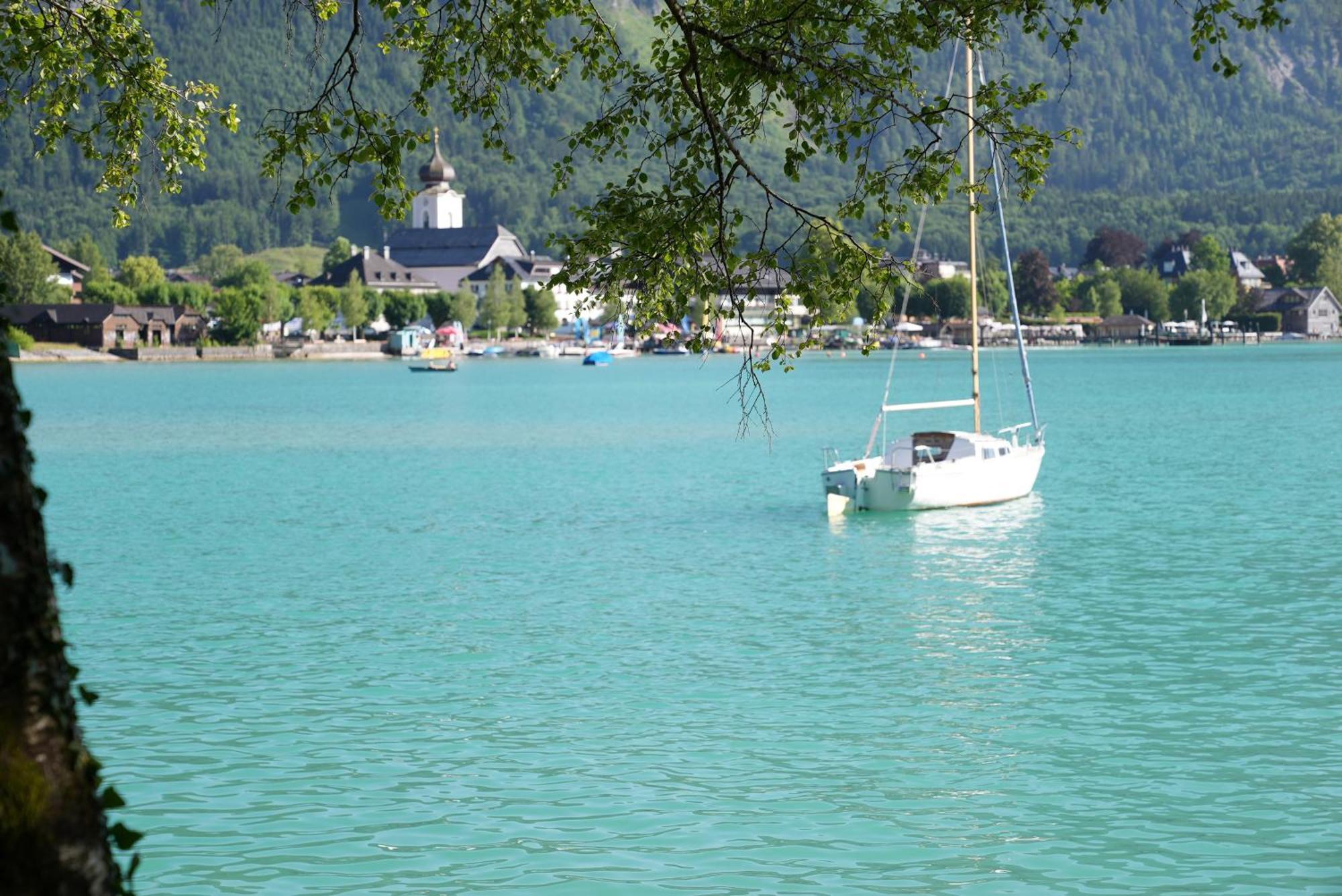 Bergblick 411 Am Wolfgangsee Strobl Zimmer foto